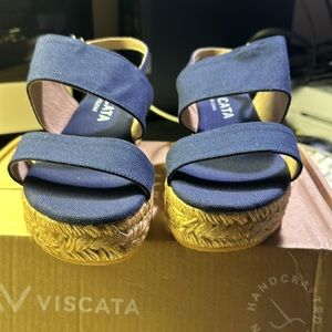 Viscata  Malaret Canvas Navy Lona  38